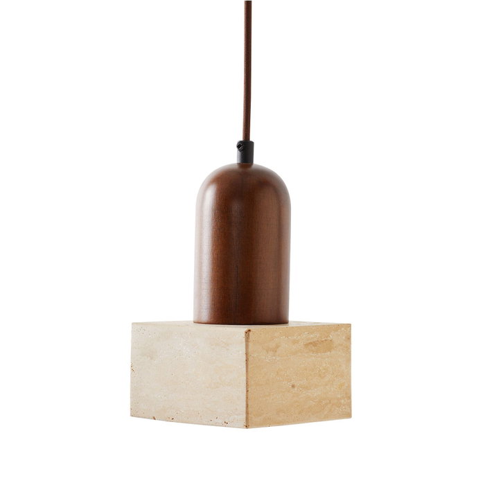 Opviq Lámpara de araña Suala - Walnut
